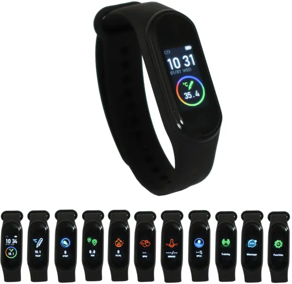 Odin Smartwatch Aktivitetsspårare m. Bluetooth