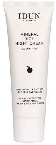 IDUN Minerals - Rik nattkräm - 50 ml