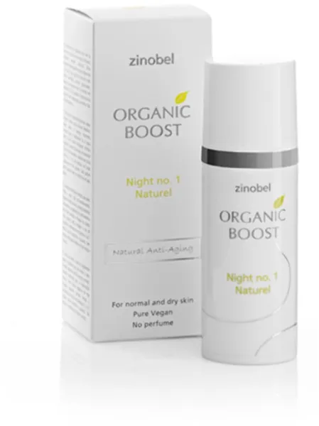 Organic Boost Night No. 1 Naturlig nattkräm (50 ml)