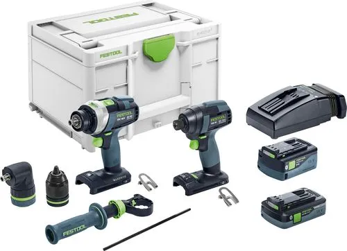 Festool Skruv- och borrsats TID 18 5,0/4,0-Set TPC 18/4